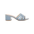 Sandali azzurri da donna con tacco 6 cm Lora Ferres, Donna, SKU w042001194, Immagine 0